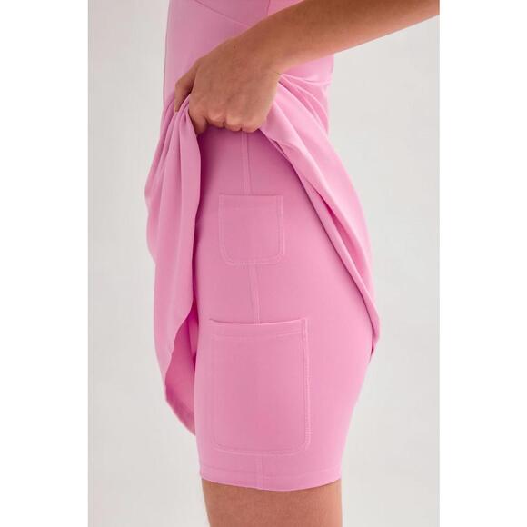 NWT Girlfriend Collective Mariposa Emery Seamed Dress XL - Picture 4 of 11